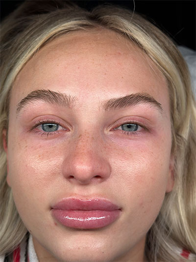 Before Lash Tint